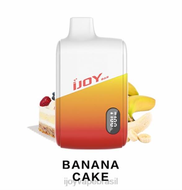 iJOY Bar IC8000 descartável bolo de banana DZZ6176 iJOY vape shop