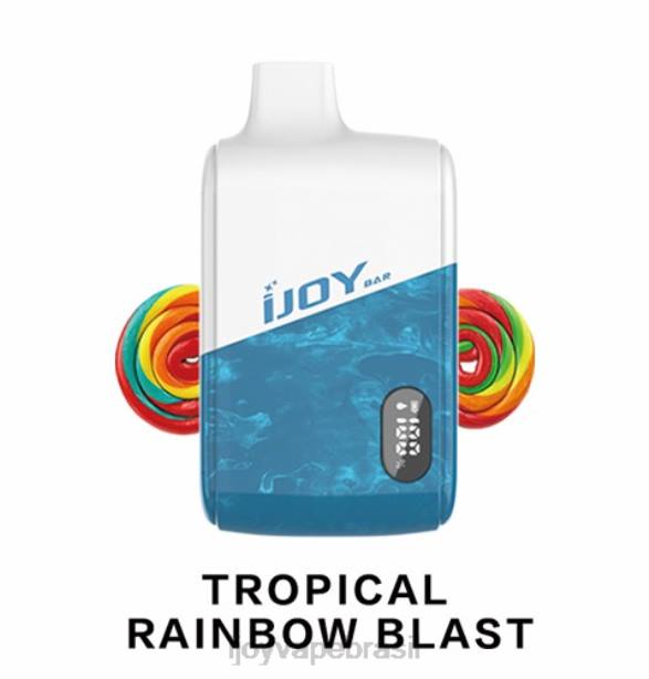 iJOY Bar IC8000 descartável explosão de arco-íris tropical DZZ6197 iJOY vape flavors