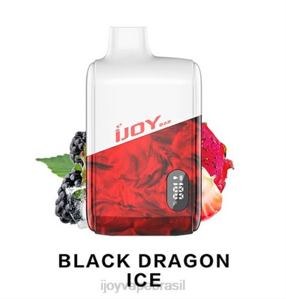 iJOY Bar IC8000 descartável gelo do dragão negro DZZ6177 iJOY vape flavors