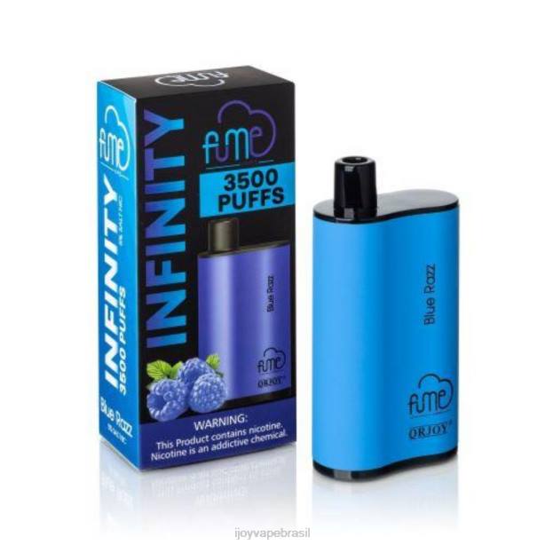 iJOY Fume Infinity 3.500 baforadas descartáveis ​​| 12ml cabelo azul DZZ668 iJOY vape disposable
